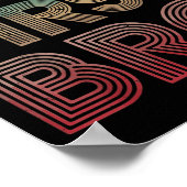 Youth Boy God First Bro Funny Christian God Brothe Poster (Ecke)