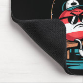 Youth Don't Bobber Me Teen Boy B Fish Funny Fishin Mousepad (Ecke)