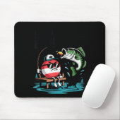 Youth Don't Bobber Me Teen Boy B Fish Funny Fishin Mousepad (Mit Mouse)