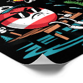 Youth Don't Bobber Me Teen Boy B Fish Funny Fishin Poster (Ecke)