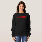 Youth Fire Brigade Lettering on the Back  Fire Bri Sweatshirt (Vorne ganz)