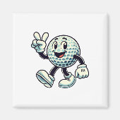 Youth Golf Player Boys Golf Funny  Magnet (Vorne)