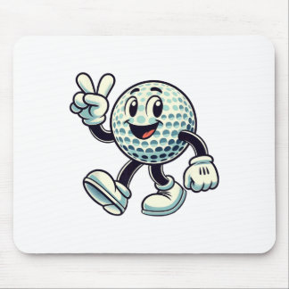 Youth Golf Player Boys Golf Funny Mousepad