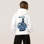 YOUTH Hoodie mit Name und Nummer (Schwarz voll)
