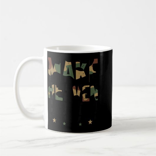Youth Make Heaven Crowded Camouflage Jesus Camo Ch Kaffeetasse (Links)
