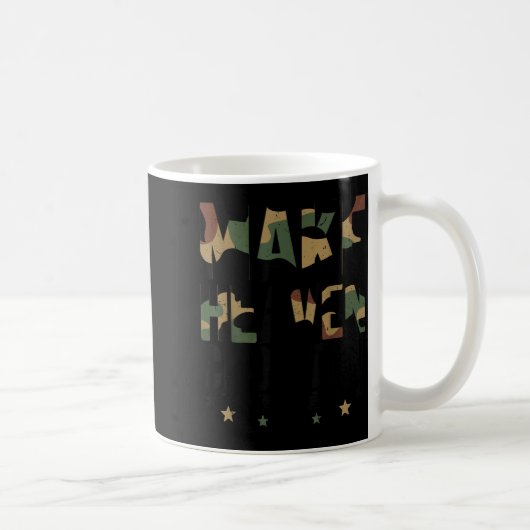 Youth Make Heaven Crowded Camouflage Jesus Camo Ch Kaffeetasse (Rechts)