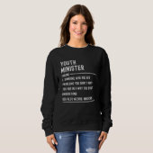 Youth Minister Definition Shirts Funny Job Title (Vorne ganz)