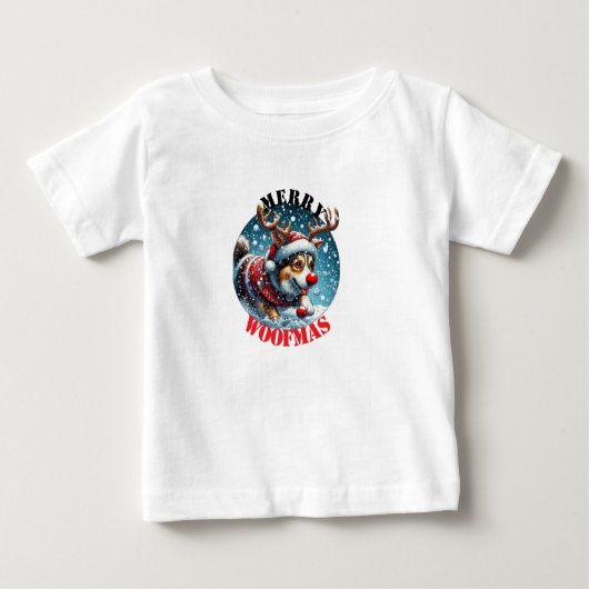 Youth Mops Weihnachts-Shirt-Trend Baby T-shirt (Vorderseite)