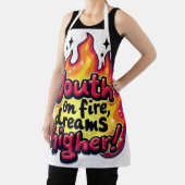 Youth motivational quote schürze (InSitu)