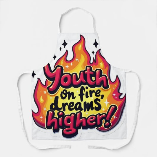 Youth motivational quote schürze (Vorderseite)