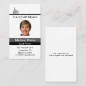 Youth Pastor Visitenkarte (Vorne/Hinten)