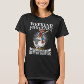 Youth Rodeo Mutton Busting Quote for a Mutton Bust T-Shirt (Vorderseite)