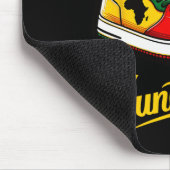 Youth Shoes Steppin in den 19. afrikanischen Ameri Mousepad (Ecke)