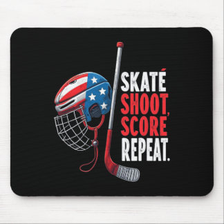 Youth Usa Ice Hockey Jersey Ice Boys Hockey Birthd Mousepad
