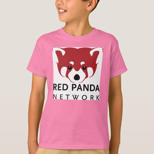 Youth Vintag Style Red Panda T T-Shirt (Vorderseite)
