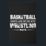 Youth Wrestling Apparel Künstlicher Leinwanddruck<br><div class="desc">Hope you like it</div>