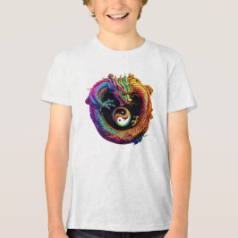Youth Yin Yang Dragon T - Shirt