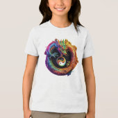 Youth Yin Yang Dragon T - Shirt (Vorderseite)