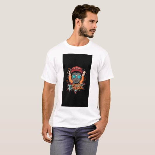 youthful, modern, and vibrant t-shirt design (Vorne ganz)