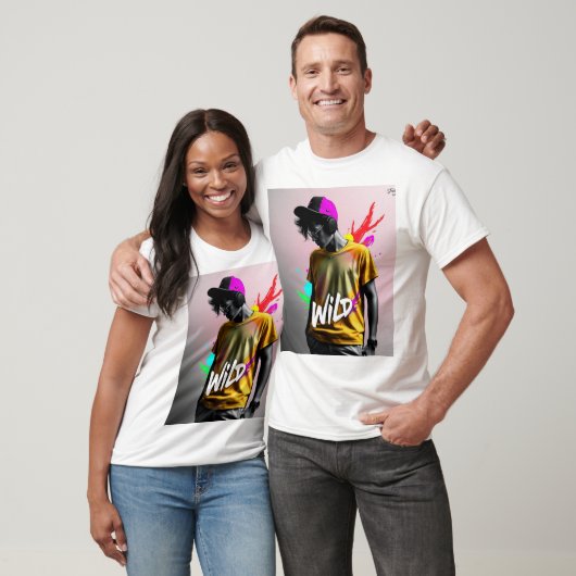youthful, modern, and vibrant t-shirt design (Unisex)