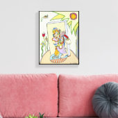 "Youthman" von Ruchell Alexander Leinwanddruck (Insitu (Wohnzimmer))