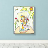 "Youthman" von Ruchell Alexander Leinwanddruck (Insitu (Holzboden))