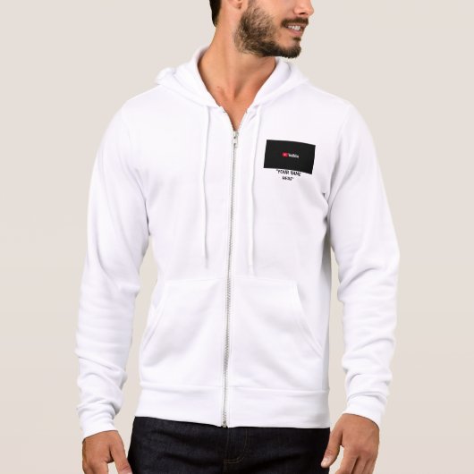 YouTube Advertising Hoodie (Vorderseite)
