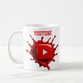 YouTube-Bild-Stil-Tasse Kaffeetasse (Links)