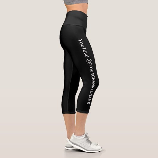YouTube Channel ID Name, Werbung Capri Leggings (Rechts)