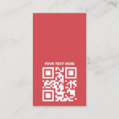 Youtube Channel Werbeaktion Business Card Visitenkarte (Rückseite)