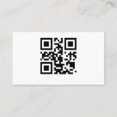 Youtube Channel Werbeaktion Business Card Visitenkarte (Rückseite)