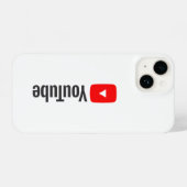 YouTube iPhone Hülle (Rückseite (Horizontal))