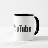 YouTube-Kaffee-Tasse Tasse (VorderseiteRechts)