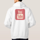 YouTube-Logo Hoodie (Rückseite)