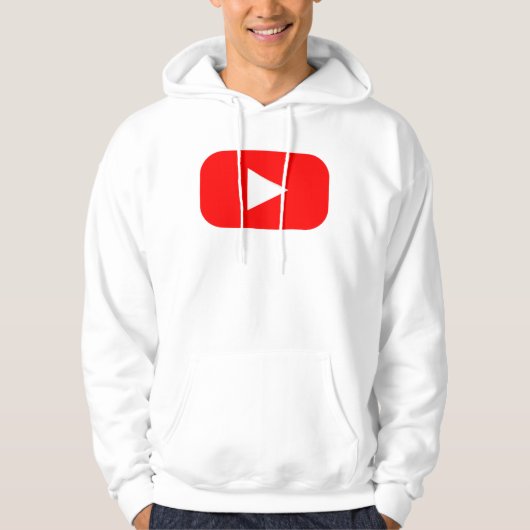 YouTube-Logo Hoodie (Vorderseite)