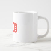 YouTube Logo-Tasse Jumbo-Tasse (Rechts)