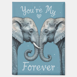 Youtube My Forever Romantic Elephant Liebe Art Magnet