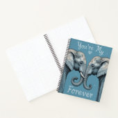 Youtube My Forever Romantic Elephant Liebe Art Notizblock (Innenseite)