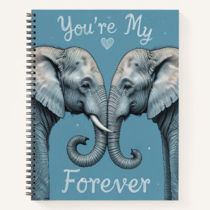 Youtube My Forever Romantic Elephant Liebe Art Notizblock