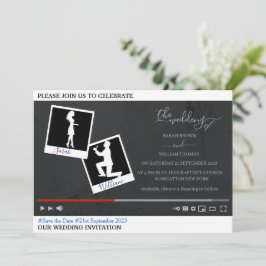 Youtube personalisierte Hochzeit Einladung