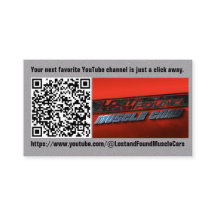 Youtube QR Code Business Card