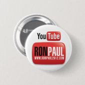 YouTube Ron Paul Button (Vorne & Hinten)