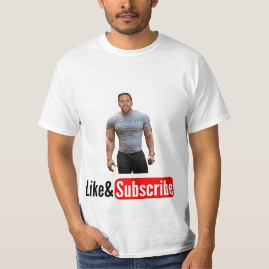 YouTube-Shirt T-Shirt (Vorderseite)