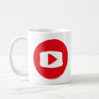YouTube-Symbol Kaffeetasse
