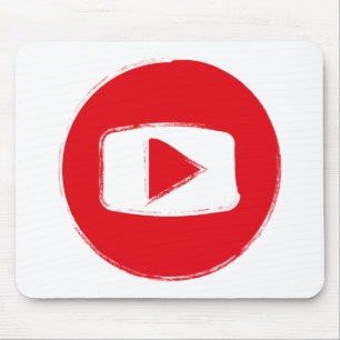 YouTube-Symbol Mousepad