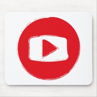 YouTube-Symbol Mousepad
