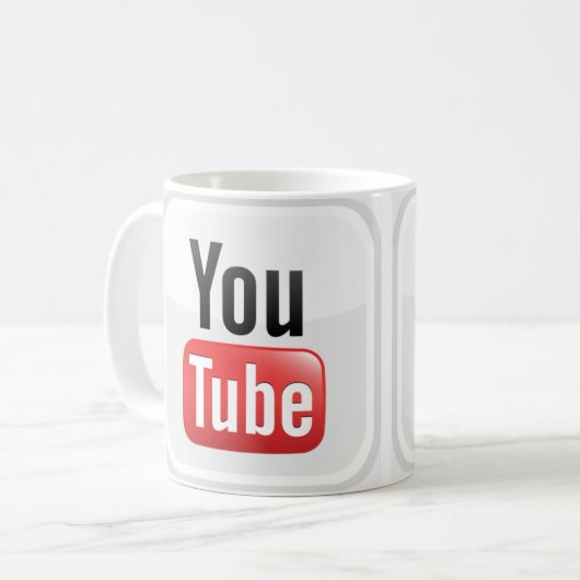 Youtube Tasse (Vorderseite Links)