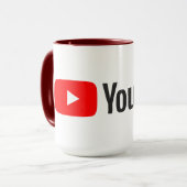 Youtube Tasse (Vorderseite Links)