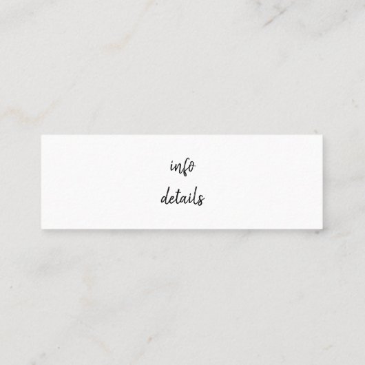 Youtube Visitenkarte (Rückseite)