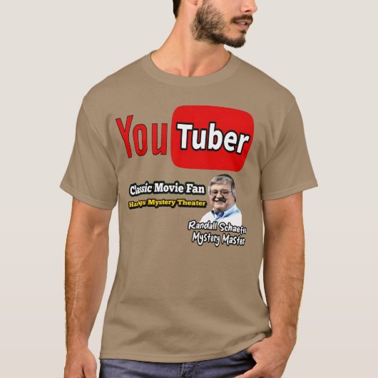 YouTuber Randall Schaefer Classic Movies Vintag T-Shirt (Vorderseite)